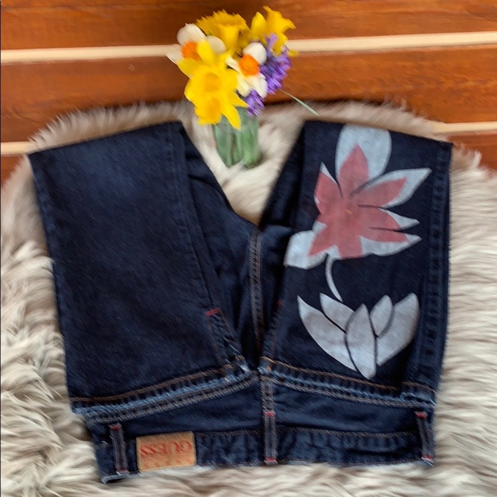 Guess cropped denim sz26